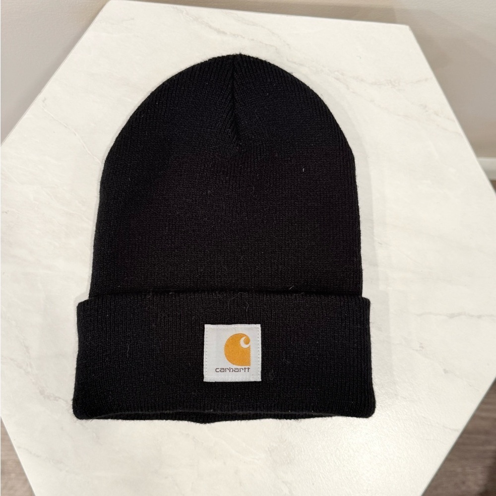 🔥Carhartt Black Beanie Unisez EUC🔥